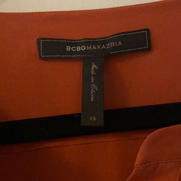 BCBG Bridgete Silk Blouse XS - Picture 7 of 8